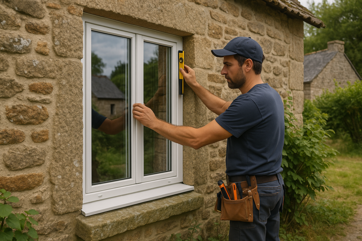 Fenêtres, portes et garages sur mesure en Bretagne – menuiseries alu/PVC avec devis gratuit A2T DISTRIBUTIONS